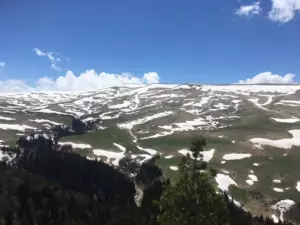 Вид на горы в Адыгее